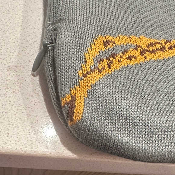 Knitted Hot Water Bottle and Cover in Pheasant Design - Picture 4 of 5